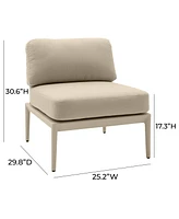 Tov Furniture 1 Pc. Modular Outdoor Armless Chair