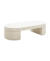 Tov Furniture 1 Pc. Oval Coffee Table