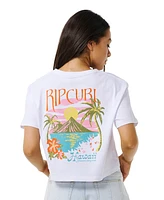 Rip Curl Juniors' Island Crop T-Shirt