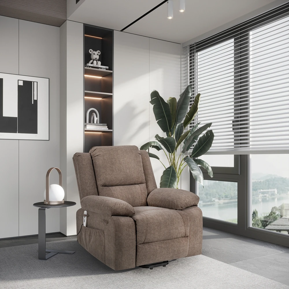 Massage Recliner Chair for Elderly with Remote Control