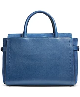 Donna Karan Roslyn Top Handle Suede Satchel