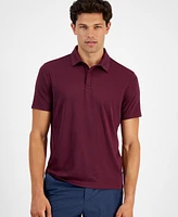 Alfani Men's AlfaTech Stretch Solid Polo Shirt, Created for Macy's