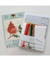 Bothy Threads Festive Feathers XHD67 Counted Cross Stitch Kit