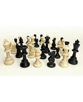 We Games Tournament Chess Pack, Rollup Board, Tote, Staunton King 3.75 in.