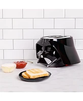 Uncanny Brands Star Wars Darth Vader Halo Toaster - Lights-Up and Makes Lightsaber Sounds