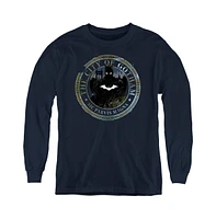 Batman Boys The Youth (2022) Gotham Seal Long Sleeve Sweatshirt