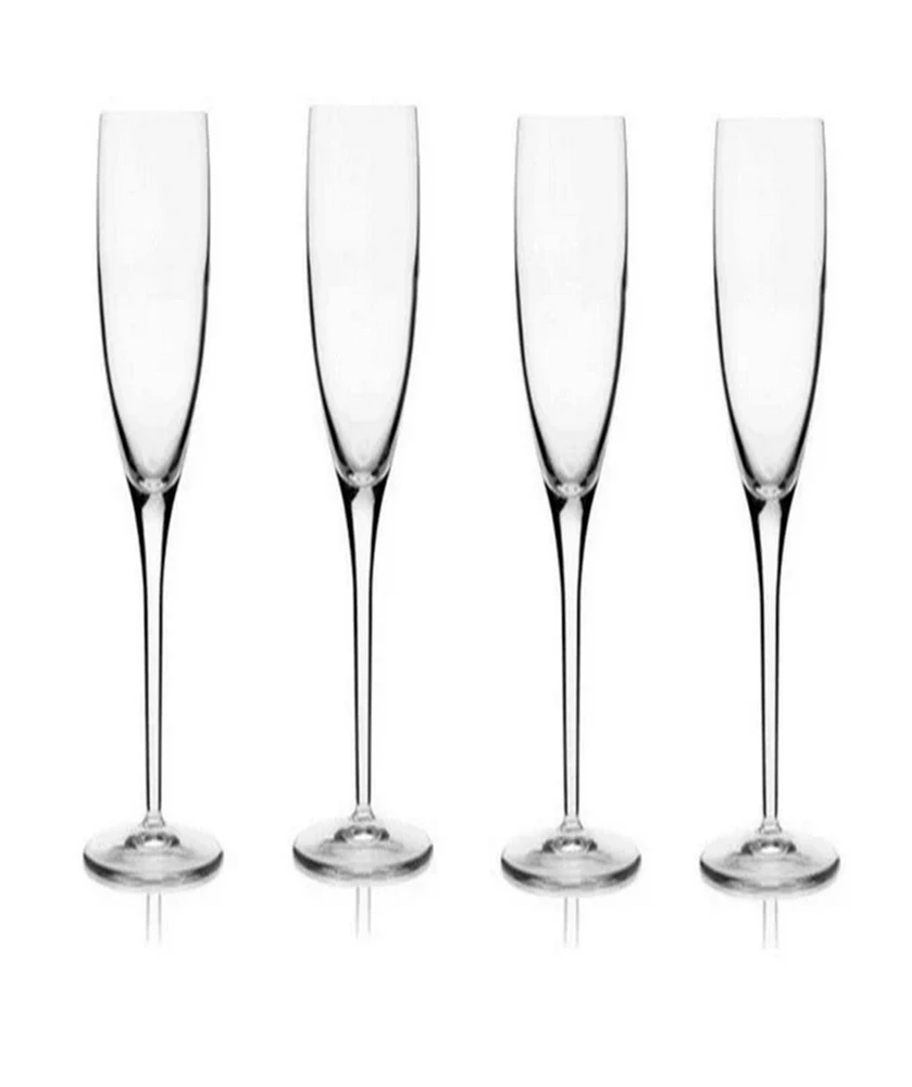 Luigi Bormioli Michelangelo Champange Glasses, Set of 4