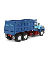 First Gear 1/64 Blue Mack Dump Truck, Sid Kamp