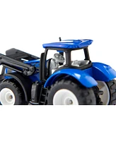 Siku New Holland Tractor with Pallet Fork and Pallet by