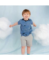 Mightly Toddler Fair Trade Organic Cotton Graphic Short Sleeve T-Shirt 2-pack
