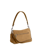 Coach Soft Tabby Leather with Rivets Shoulder Bag