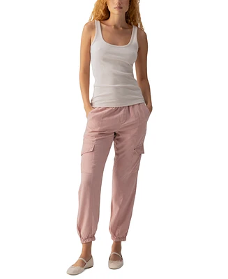 Sanctuary Women's Rebel Relaxed Tapered Cargo Pants