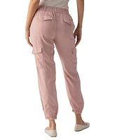 Sanctuary Women's Rebel Relaxed Tapered Cargo Pants