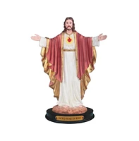 Fc Design 12"H Sacred Heart of Jesus with Open Arms Statue Holy Figurine Religious Decoration Home Decor Perfect Gift for House Warming, Holidays and