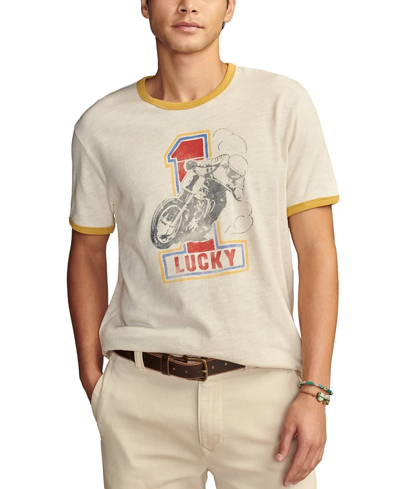 Lucky Brand Men's Number One T-shirts