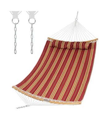 Sugift Outdoor Hammock with Detachable Pillow