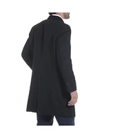 Alpine Swiss Luke Wool Mens Tailored 37" Walker Jacket Top Coat Car Overcoat