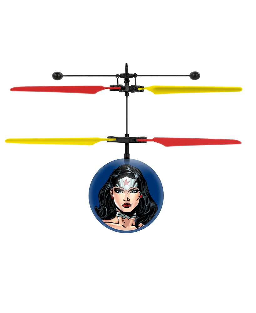 World Tech Toys Dc Justice League Wonder Woman Ir Ufo Ball Helicopter