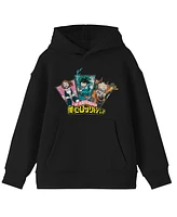 My Hero Academia Boys Bakugo Deku and Uraraka Youth Black Hoodie