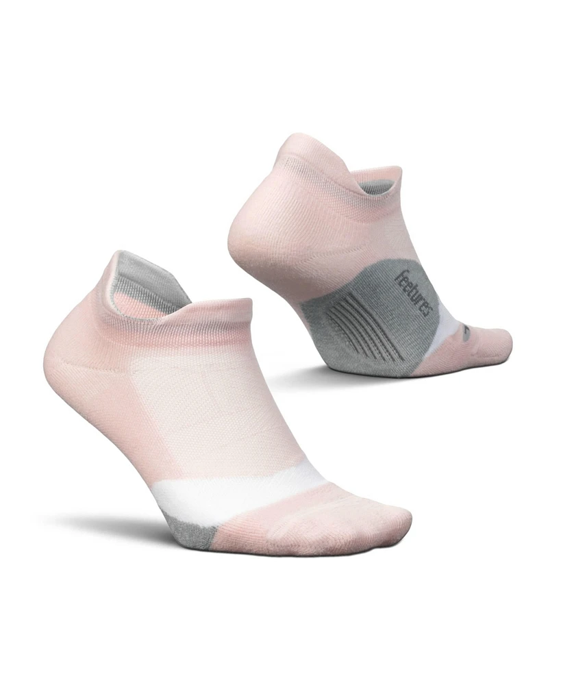 Feetures Men's Elite Light Cushion No Show Tab - Running Socks for Men & Women Athletic Compression Moisture Wicking
