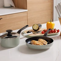BergHOFF Leo Glints 7Pc Ceramic Nonstick Cookware Set