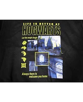 Harry Potter Boys Life Is Better At Hogwarts Black Long Sleeve Shirt