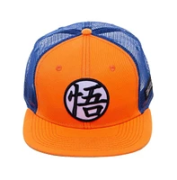 Dragon Ball Z Men's anime cartoon symbol Orange adjustable hat cap for Men