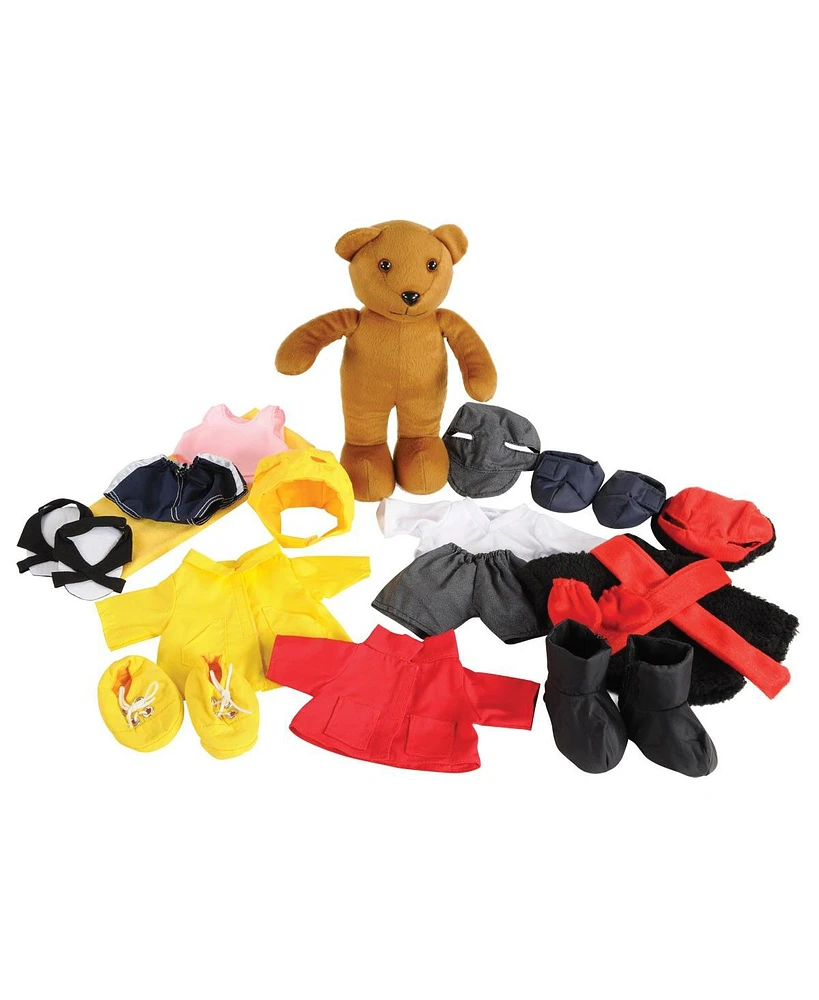 Kaplan Early Learning Weather Bear Set With Clothes for Each Season