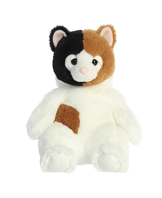 Aurora Medium Da Calico Sluuumpy Cozy Plush Toy White 11.5"