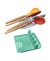 Mega Casa 12-Piece Silicone Kitchen Utensils Set