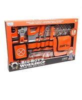 World Tech Toys Big Boy's Workshop 18-Piece Deluxe Tool Belt Playset