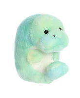 Aurora Mini Myrtle Manatee Rolly Pet Round Plush Toy Green 5"