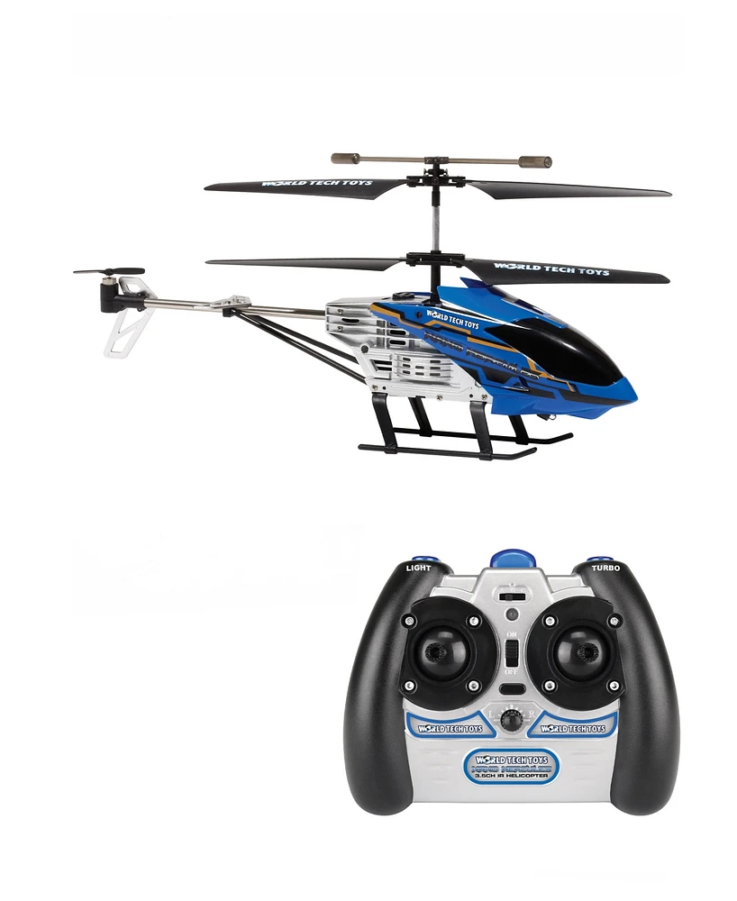 World Tech Toys 3.5 Ch Nano Hercules Ir Unbreakable Gyro Helicopter