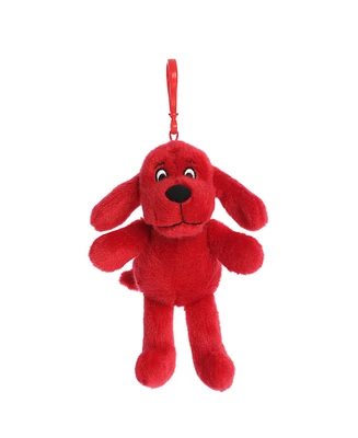 Aurora Small Clifford Keychain Playful Plush Toy Red 6"