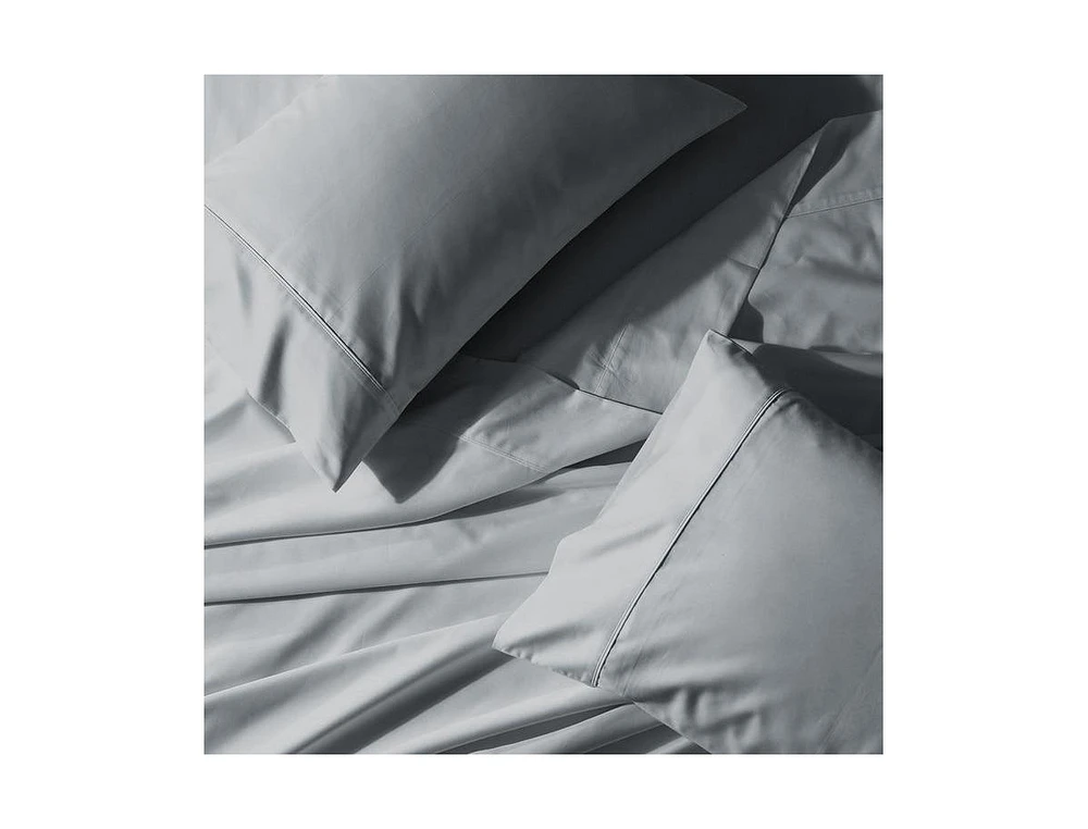 Egyptian Linens Crisp & Cool Percale Sheet Set - Extra Deep Fitted (22-Inches