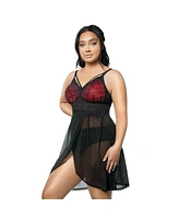 Parfait Women's Mia Lace Wire-Free Lace Chemise Lingerie