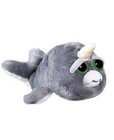 William Mark Feisty Pets Billy Blubber Narwhal Growling Plush Figure