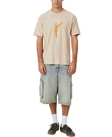 Cotton On Men's Loose Fit Music T-Shirt 