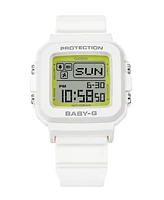 G-Shock Baby-g Women's Digital White Resin Watch, 39mm BGD10K-7