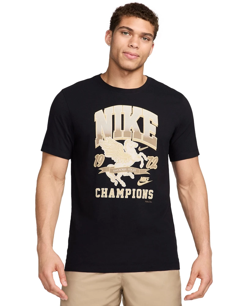 Nike Men's Sportswear Crewneck Logo T-Shirt