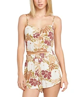 Volcom Juniors' Day Parrotise Printed Sleeveless Top