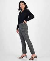 I.n.c. International Concepts Petite Mini Bootcut Tummy-Control Pants, Created for Macy's