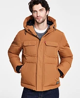 Levi's Men's Quilted Hooded Puffer Jacket