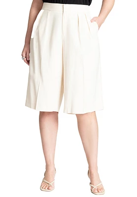 Eloquii Plus Bermuda Shorts