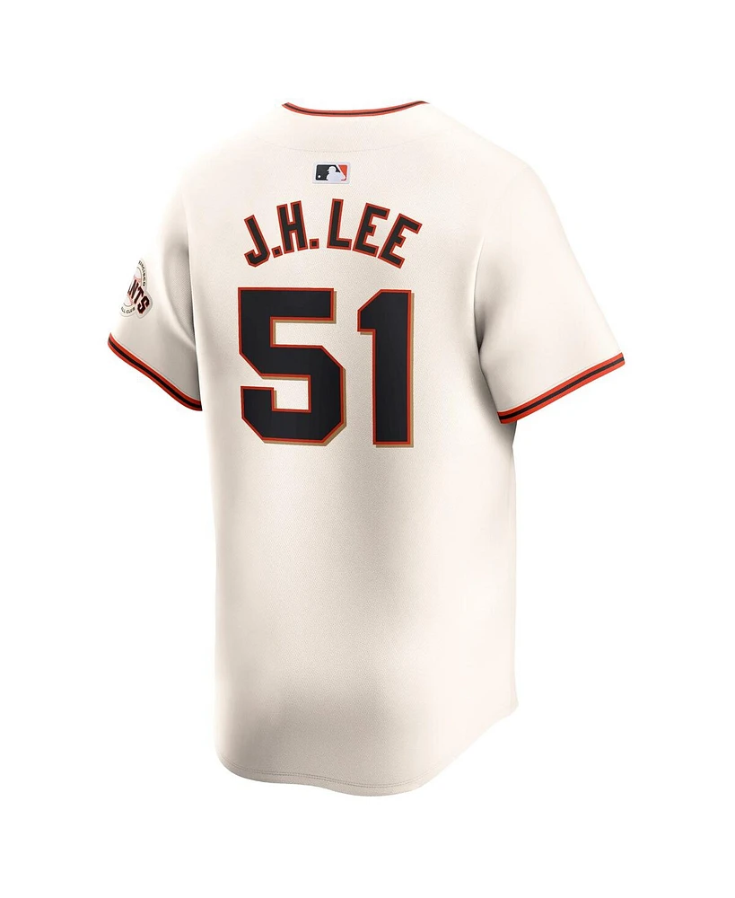 Nike Men's Jung Hoo Lee Cream San Francisco Giants Home Limited Player Jersey