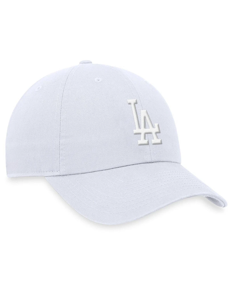 Nike Men's White Los Angeles Dodgers Club Adjustable Hat