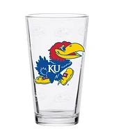 Indigo Falls Kansas Jayhawks 16oz. Repeat Alumni Pint Glass