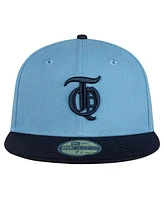 New Era Men's Light Blue/Navy Tigres de Quintana Roo Mexico League On Field 59FIFTY Fitted Hat