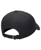 Nike Men's and Women's Black Swoosh Club Performance Adjustable Hat