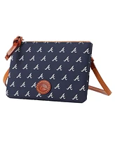 Dooney & Bourke Atlanta Braves Top Zip Crossbody Purse